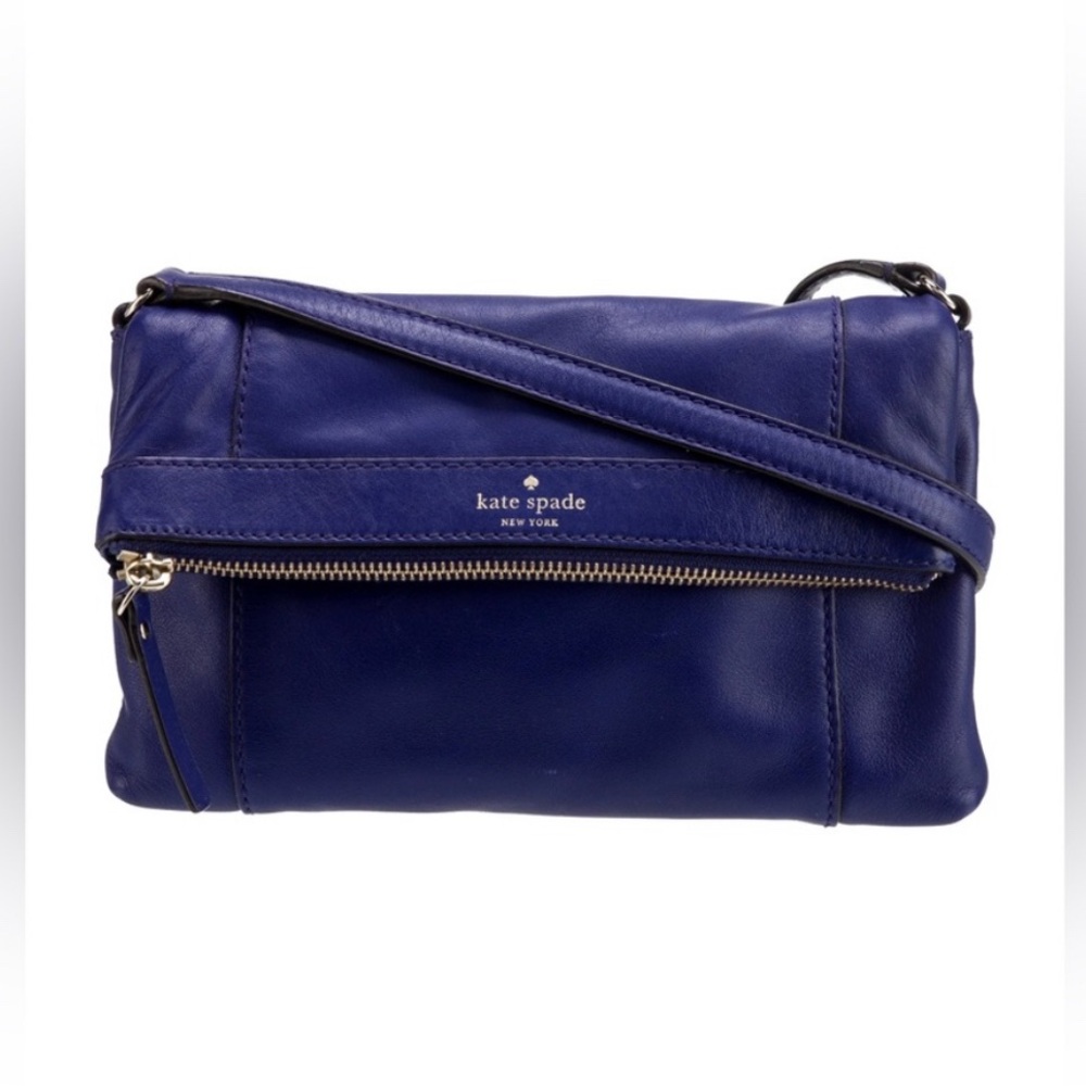 Kate Spade Fremont Place Julian Leather Crossbody, Holiday Blue